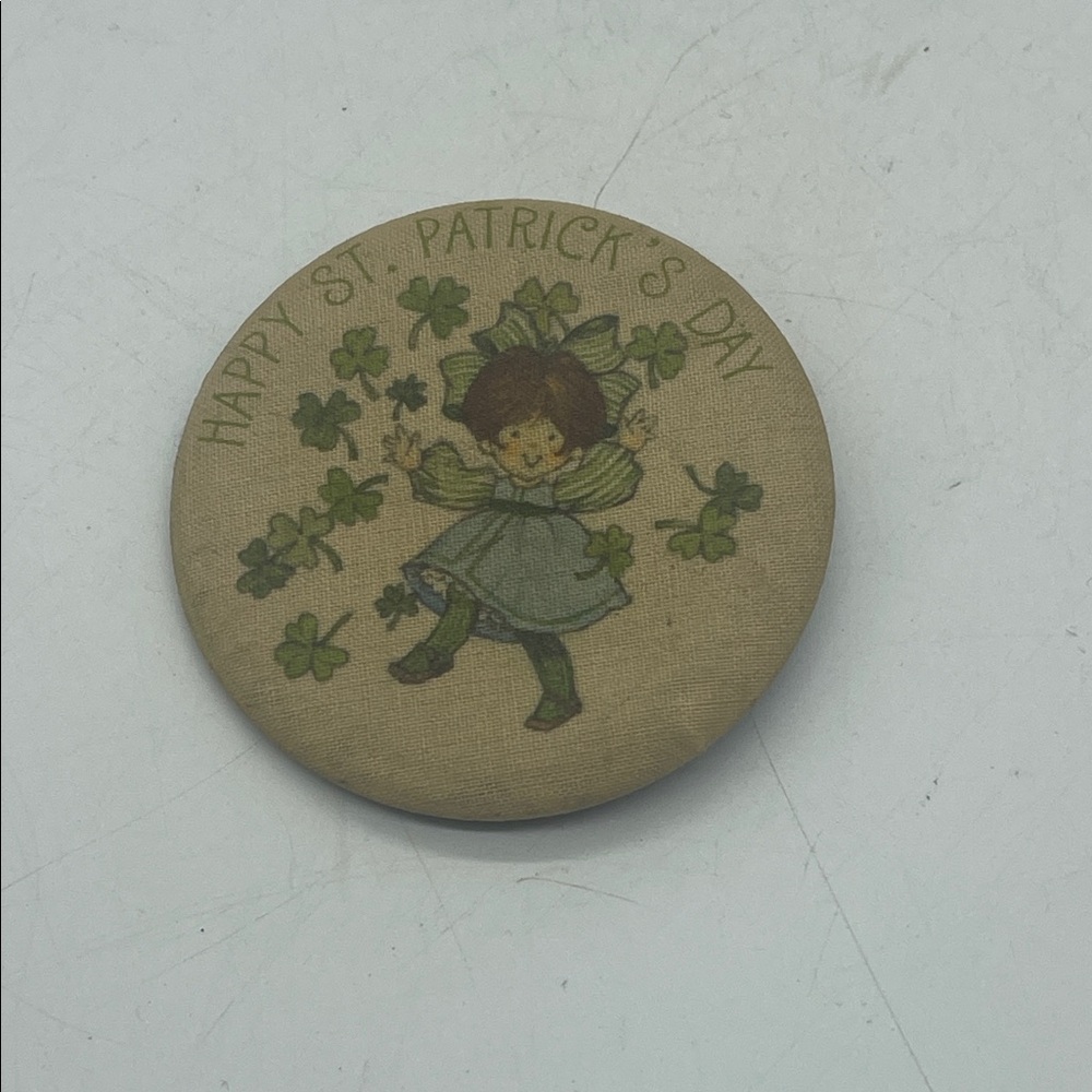 Vintage Hallmark Cards St. Patrick's Day Button